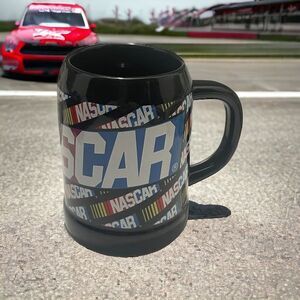 VTG 2003 NASCAR Racing Ceramic Beer Cup Mug Stein 5.5" Sherwood Brands Coffee‎